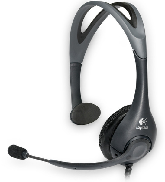 Logitech Vantage USB Monaural Head-band Grey headset