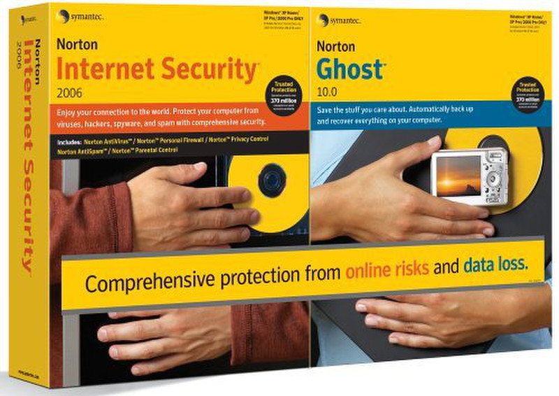 Symantec Norton Internet Security 2006 + Norton Ghost 10 1Benutzer Französisch