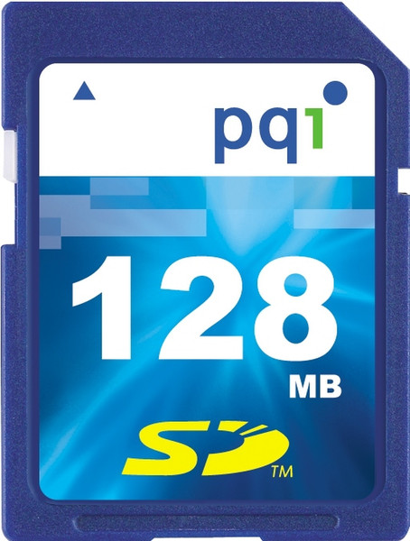 PQI Secure Digital Card 24x 0.125GB SD Speicherkarte