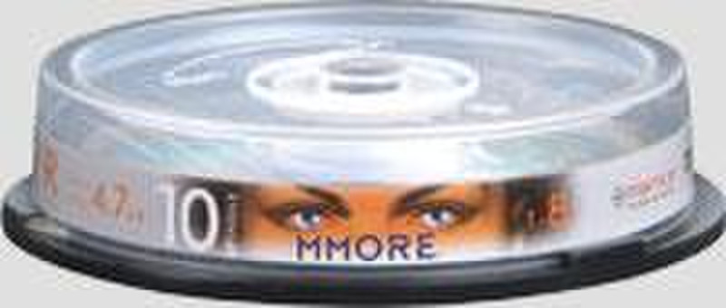Mmore 16x DVD-R Cakebox 10pack 4.7GB 10Stück(e)