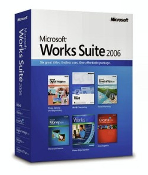 Microsoft OEM Works Suite 2006 French