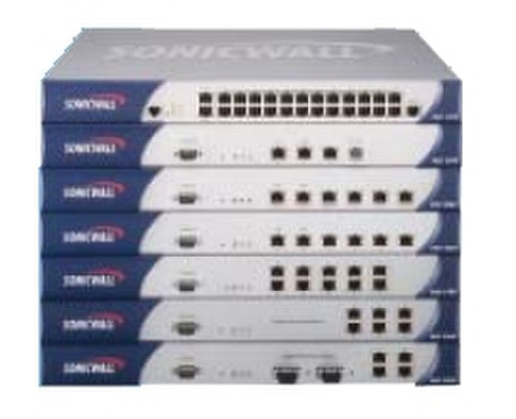 DELL SonicWALL Pro 3060 NFR 1U 290Мбит/с аппаратный брандмауэр