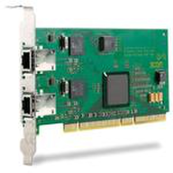 3com Dual Port Svr NIC 2p F+ENet PCI RJ45 5pk networking card