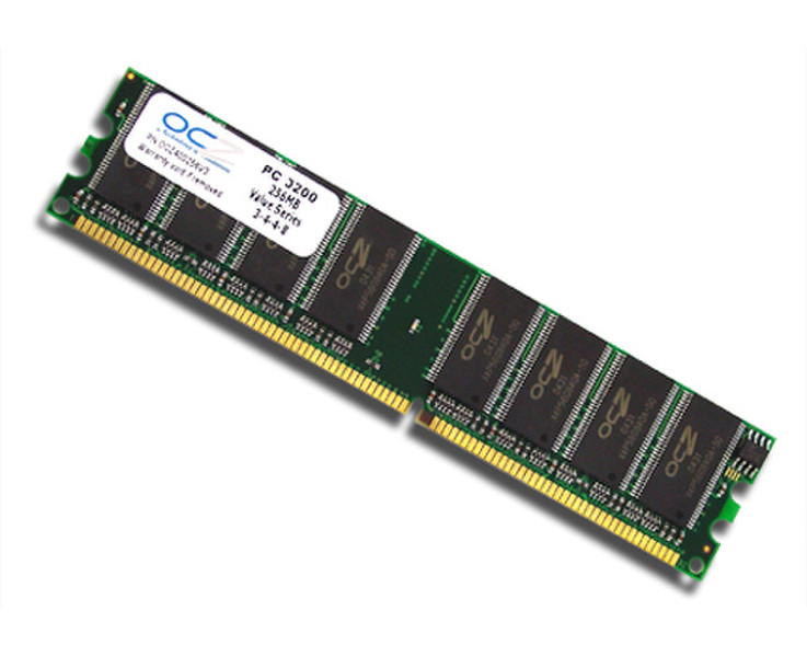 OCZ Technology Memory OCZ DDR PC-3200 400MHz Value 0.5GB DDR 400MHz memory module
