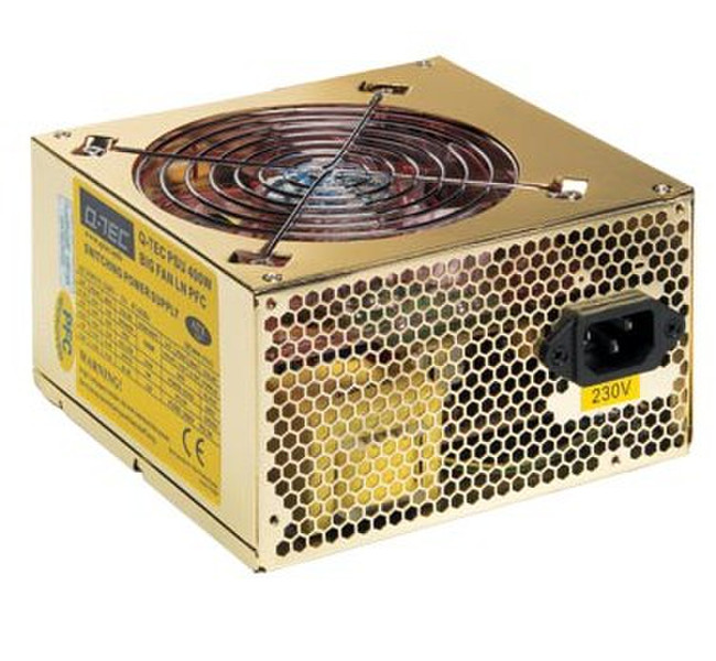 Q-Tec PSU 400W Big Fan 400W ATX Gold power supply unit