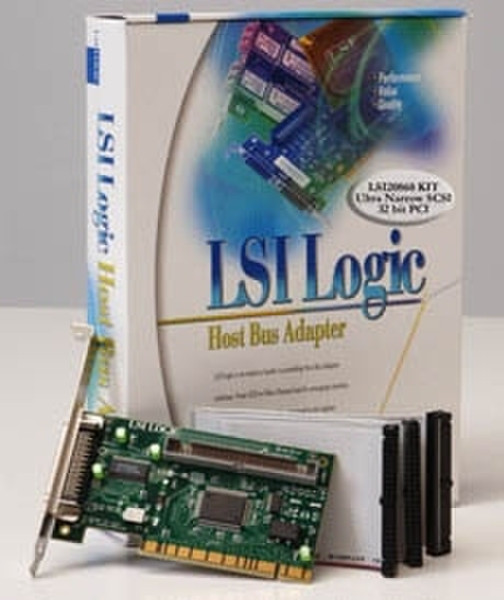 LSI PCI-Fast, Ultra, 8-bit HBA Schnittstellenkarte/Adapter