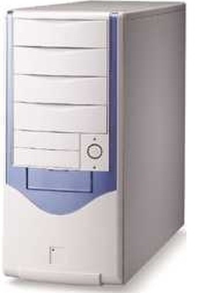 Ever Case Midi E4272P (Intel® Prescott Ready) Midi-Tower 350W Blue,White computer case