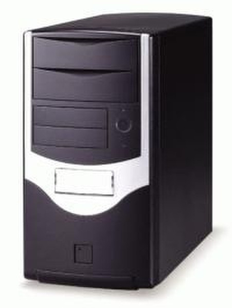 Ever Case ECE3275 Micro Tower (Intel® Prescott® Ready) Mini-Tower 350Вт Черный, Cеребряный системный блок