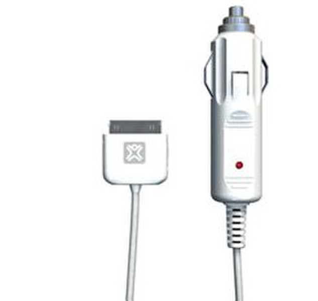 XtremeMac Car Charger for iPod - White