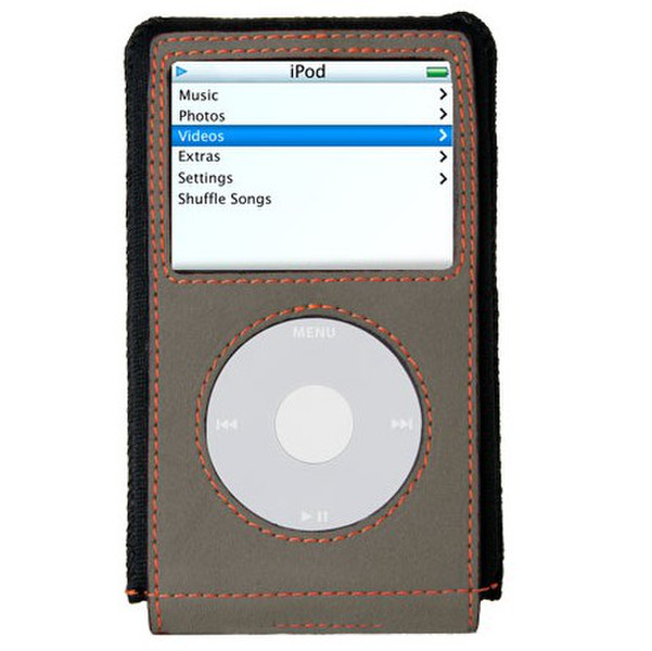 XtremeMac MicroGlove for iPod video - Black/Grey