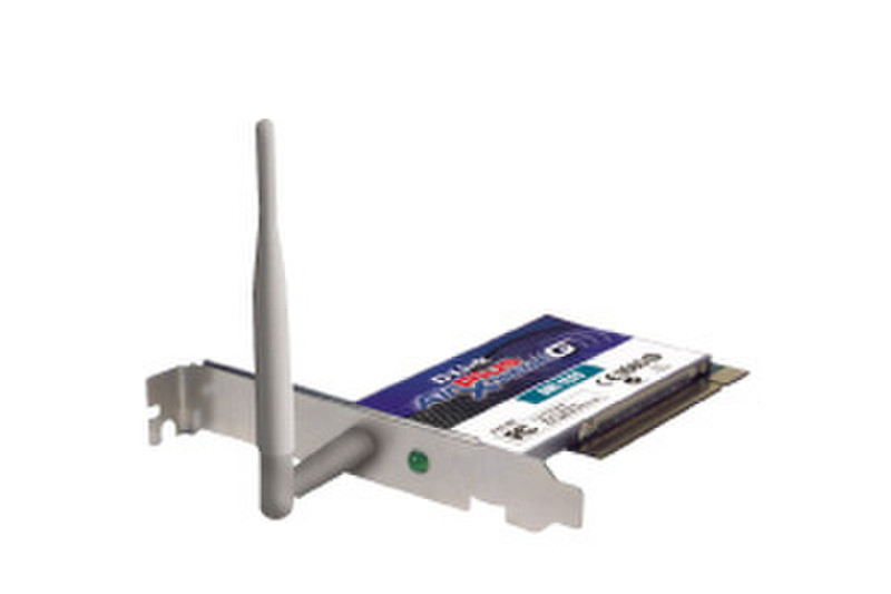 D-Link AirPlus XtremeG - 108Mbps Super G Wireless 802.11g PCI adapter 108Mbit/s networking card