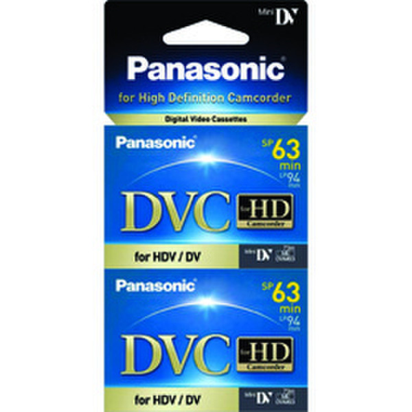 Panasonic AY-DVM63HD2 MiniDV Leeres Videoband