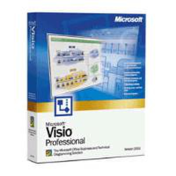 Microsoft Visio Professional 2002 Win32English Disk Kit EMEA Only CD S