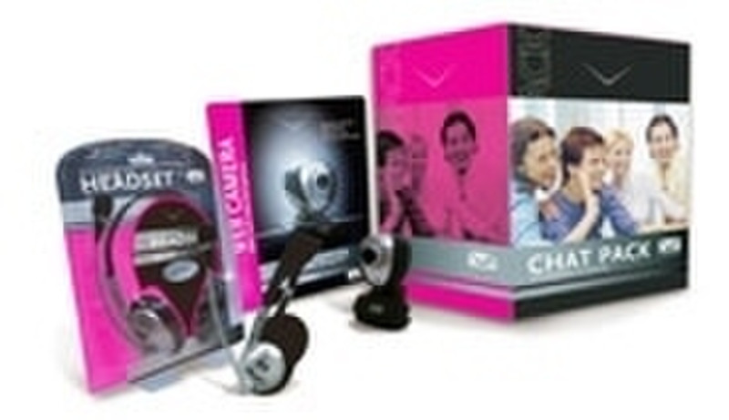 Canyon VOIP Chatpack webcam+headset Стереофонический гарнитура