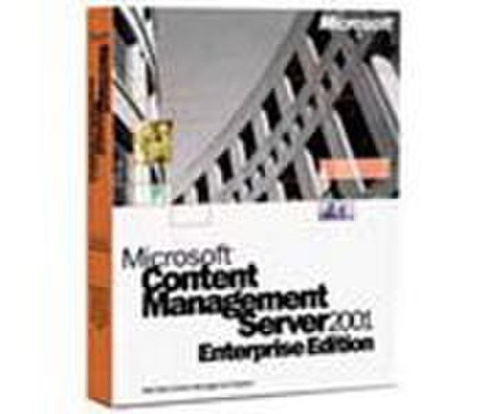 Microsoft Mk MS Content Mgmt Svr EE 2002 EN CD WNT