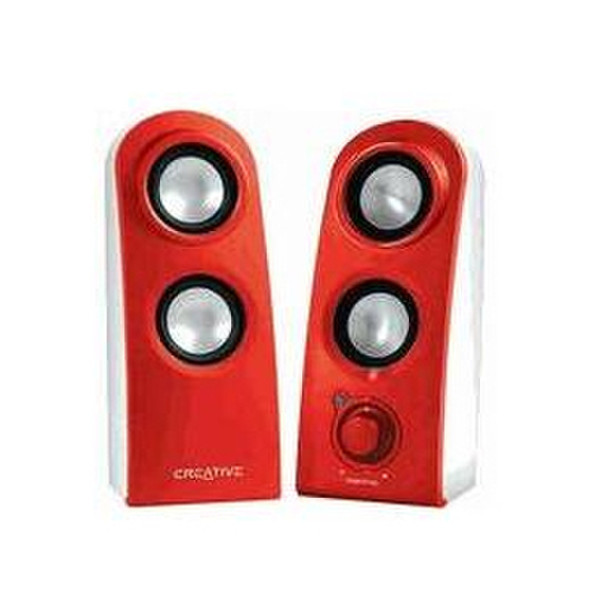 Creative Labs SBS Vivid 80 2.0channels 6W Red docking speaker