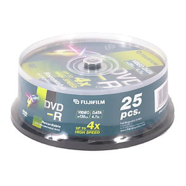 Fujifilm DVD-R 4,7Gb 25-spindle 4x 4.7ГБ 25шт