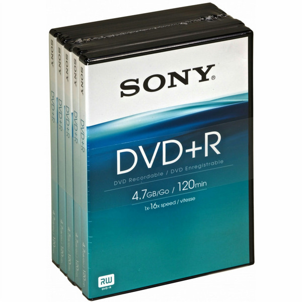 Sony 5DPR120BVD blank DVD