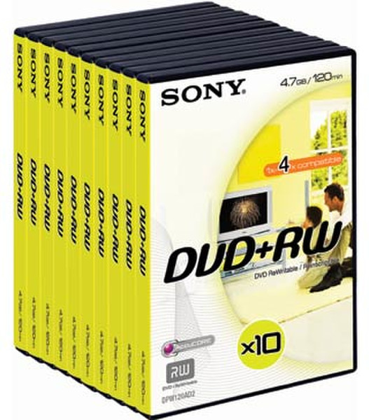 Sony DVD-RW 10DPW120AVD 4.7GB 10Stück(e)