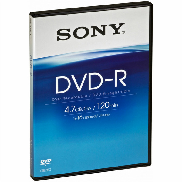 Sony DMR47BVD blank DVD