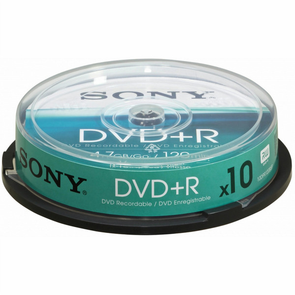 Sony DVD+R 4.7ГБ 10шт
