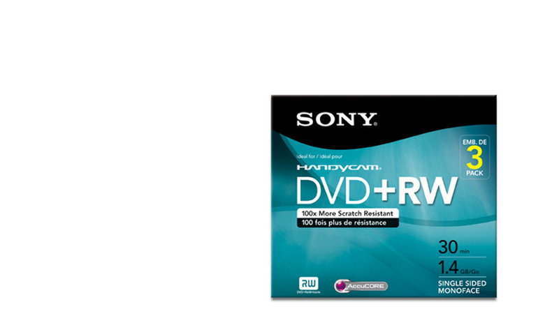 Sony 3 DVD+RW