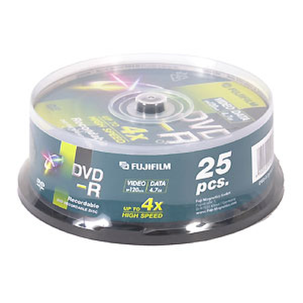 Fujifilm DVD-R 4.7Gb 8x 4.7ГБ 25шт