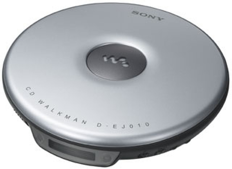 Sony CD Walkman D-EJ010 Silver Personal CD player Silber