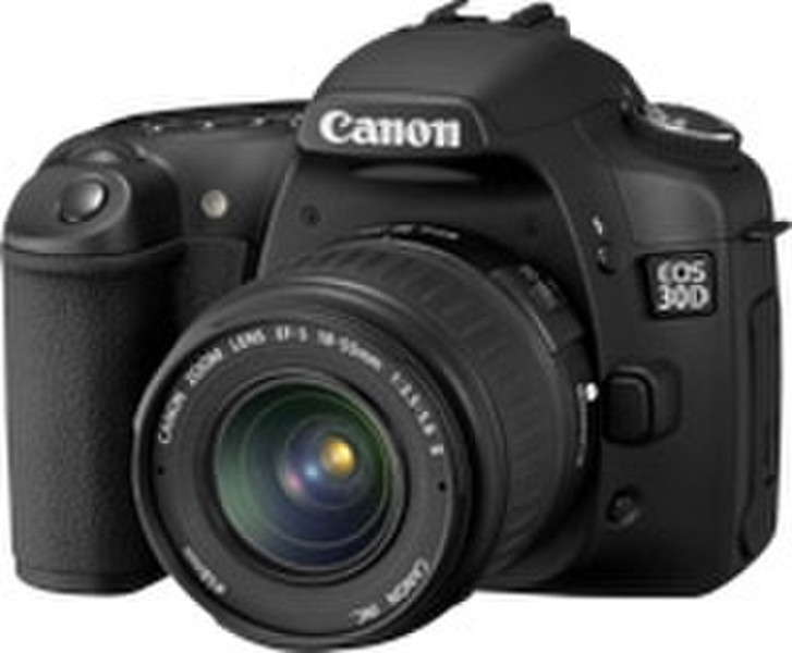 Canon EOS 30D body Однообъективный зеркальный фотоаппарат без объектива 8.2МП CMOS Черный