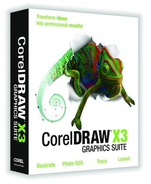Corel CorelDraw Graphics Suite X3 Manual Pack ENG руководство пользователя для ПО