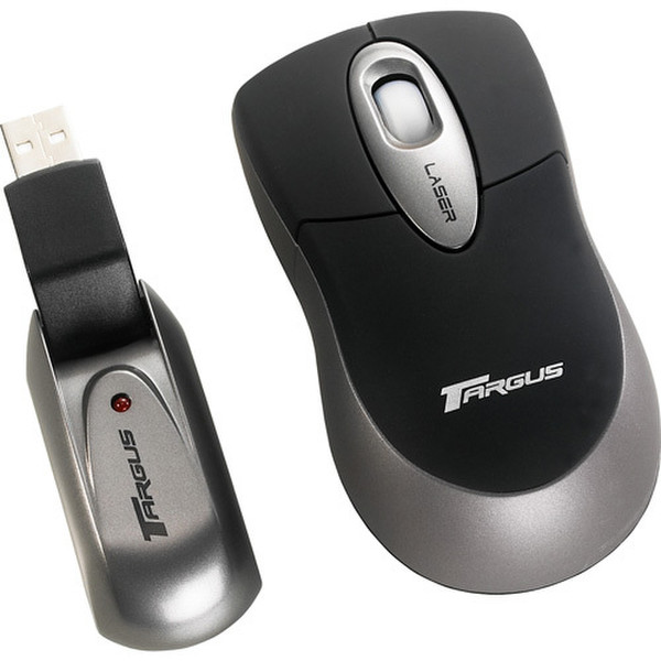 Targus Notebook Wireless Rechargeable Laser Mouse Беспроводной RF Лазерный 800dpi компьютерная мышь
