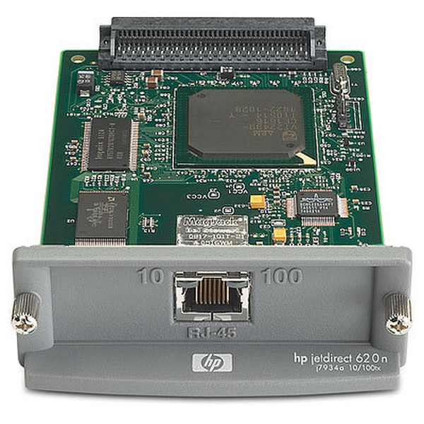 HP Jetdirect 620n Внутренний ЛВС Ethernet Серый сервер печати