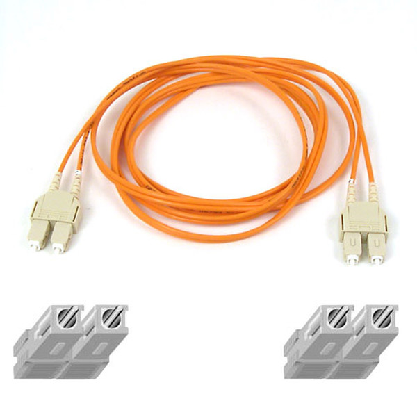 Belkin Multimode SC/SC Duplex Fiber Patch Cable 1m