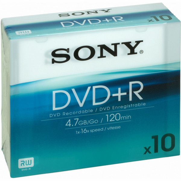 Sony DVD+R 4.7GB 10Stück(e)