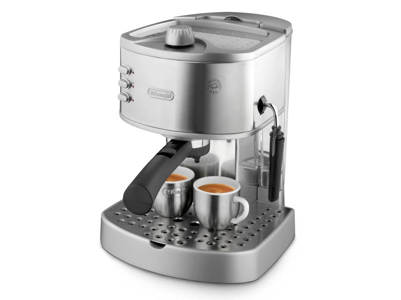 DeLonghi EC330S Pump-Driven Espresso Maker Отдельностоящий Semi-auto Espresso machine 1л Нержавеющая сталь