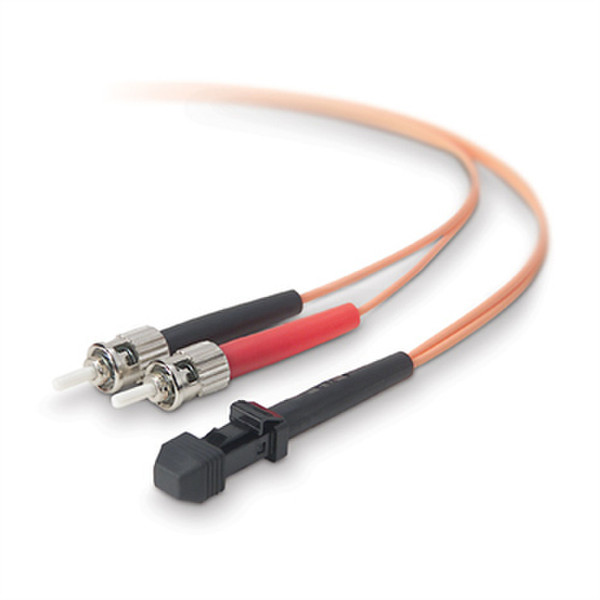 Belkin 3m MTRJ / ST 3м MT-RJ ST Оранжевый оптиковолоконный кабель