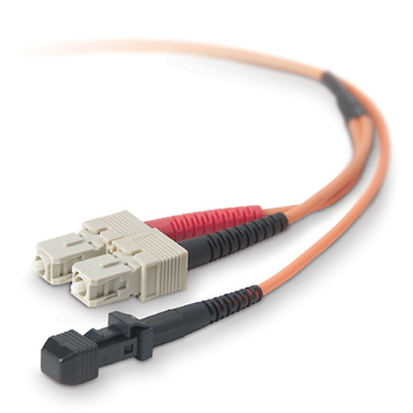 Belkin 5m MTRJ / SC 5м MT-RJ SC Оранжевый оптиковолоконный кабель