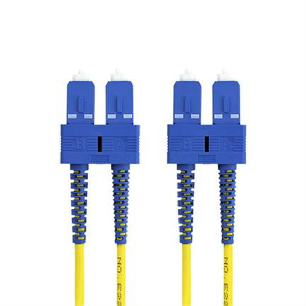 Belkin 10m SC / SC 10m SC SC Yellow fiber optic cable