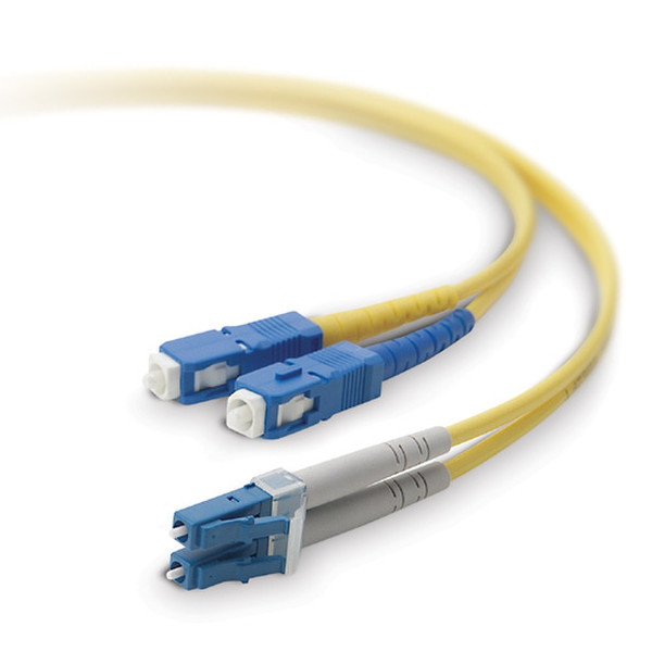 Belkin 10m LC / SC 10m LC SC Yellow fiber optic cable