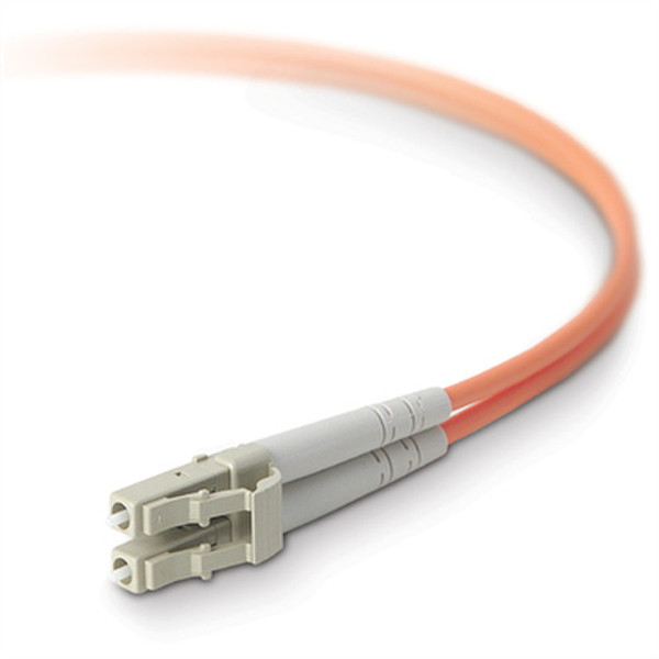 Belkin 1m LC / LC 1м LC LC Оранжевый оптиковолоконный кабель