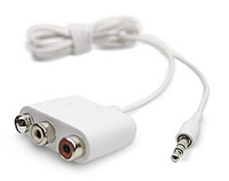 Griffin Turntable Connection Cable White audio cable