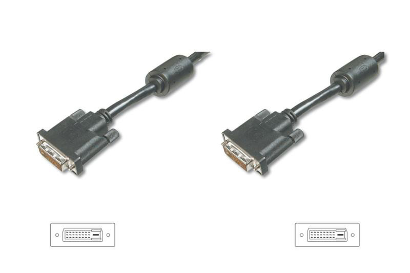 ASSMANN Electronic AK 621N 2m DVI-D DVI-D Schwarz DVI-Kabel