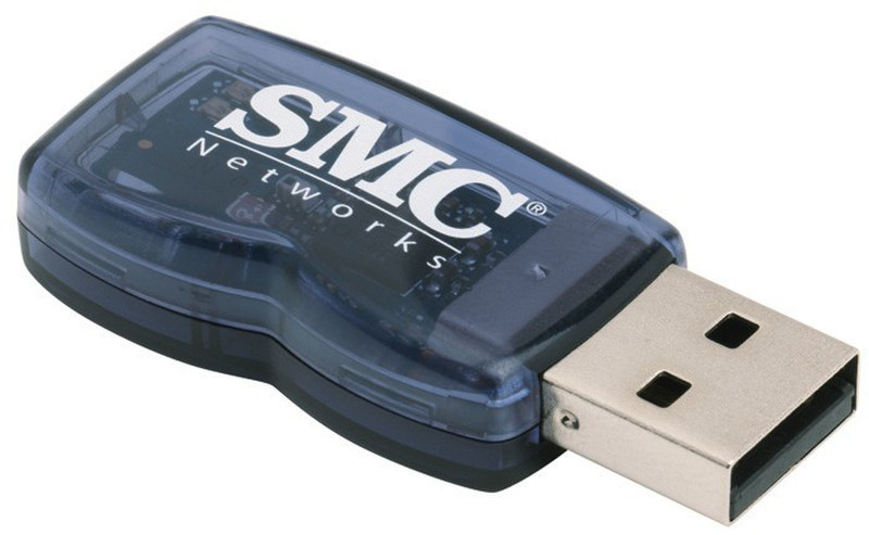 SMC EZ Connect Wireless Bluetooth USB Adapter 3Mbit/s networking card