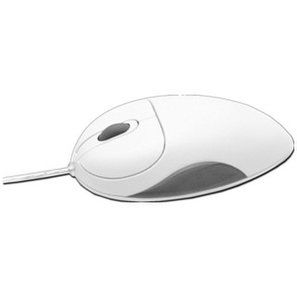 Contour Design UniMouse USB Optisch Weiß Maus