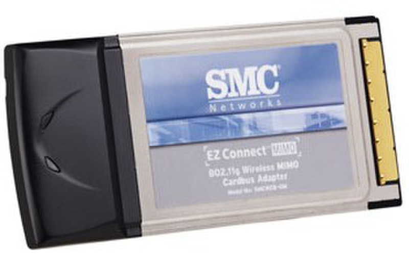 SMC EZ Connect g MIMO Wireless Cardbus Adapter Internal 54Mbit/s networking card