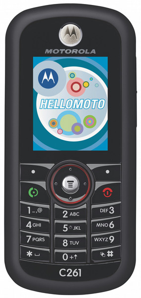 Motorola C261 Black 91г Черный