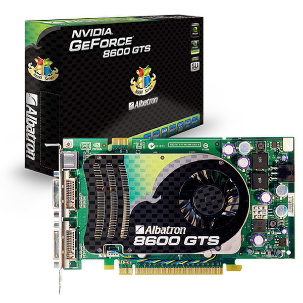 Albatron GeForce 8600GTS 256MB GeForce 8600 GTS GDDR3