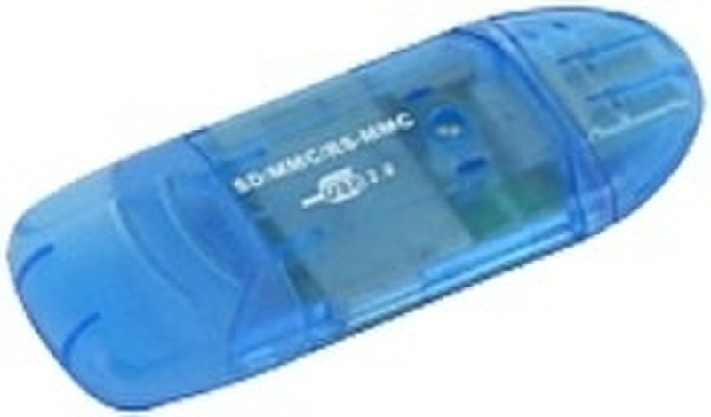 Astrotek AT-VCR-339 Синий устройство для чтения карт флэш-памяти