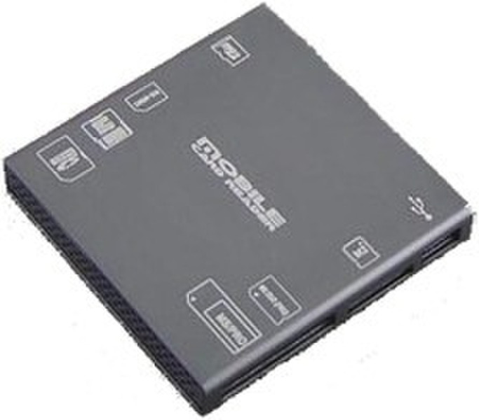 Astrotek AT-VCR-450 USB 2.0 Серый устройство для чтения карт флэш-памяти