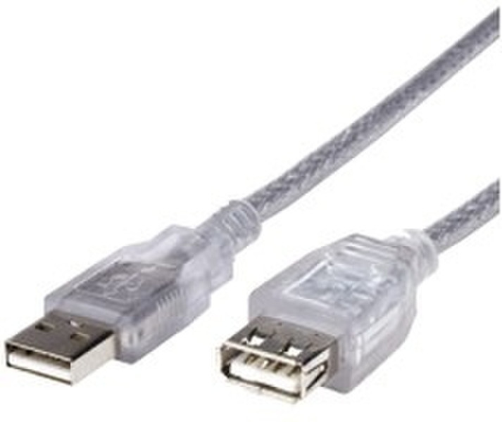 Astrotek 3m USB 2.0 A/B Cable 3m USB A USB B Transparent USB cable